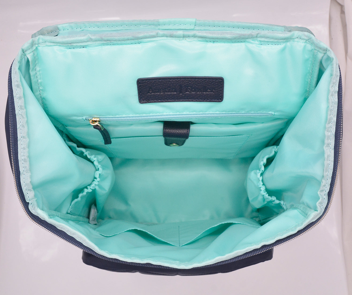 the brielle mini backpack in black – Austin